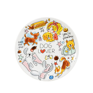 BLOND AMSTERDAM Dog Lover | Bord 22 cm | Dier