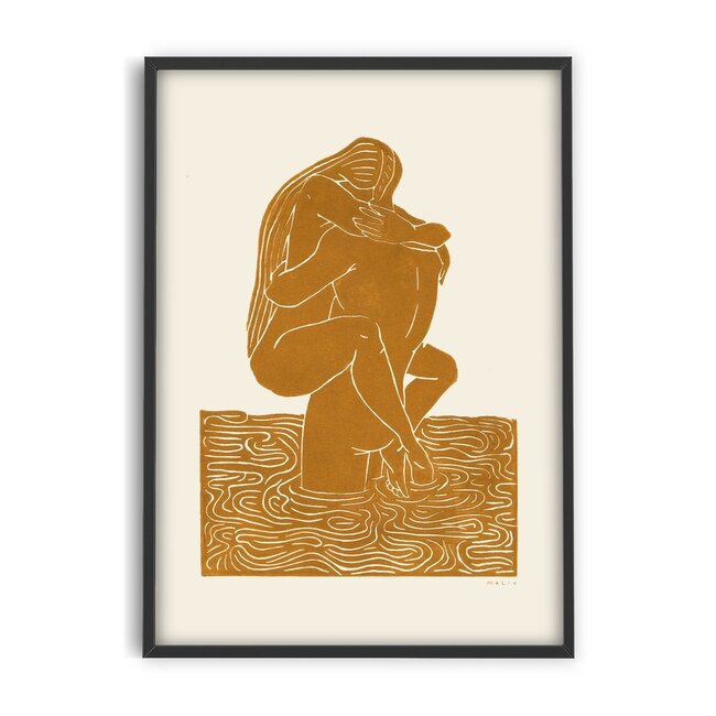 PSTR Studio Maliv  - one + one = Three | Jaune | 30x40 cm