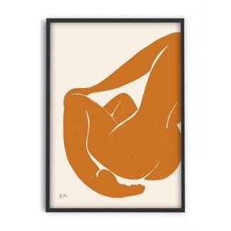 Michelle - Nu Orange | 30x40 cm