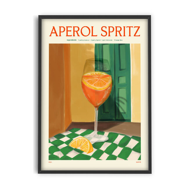PSTR Studio Elin PK - Aperol Spritz | 30x40 cm