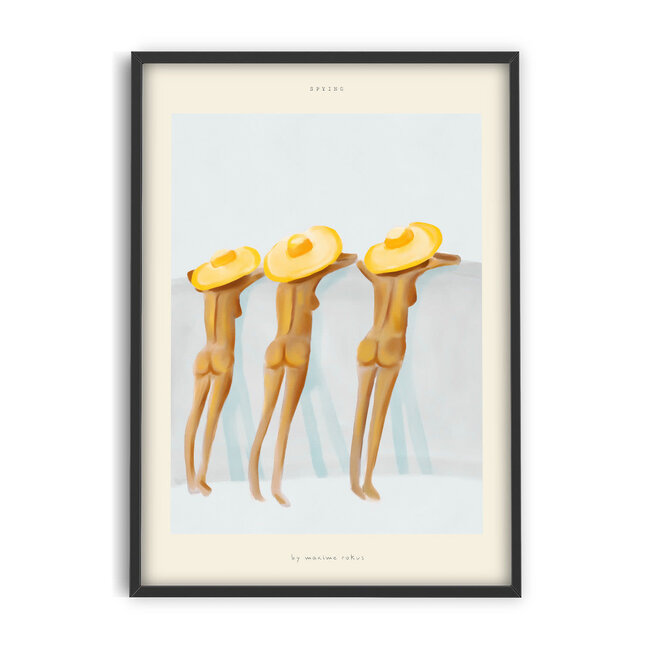 PSTR Studio Maxime - Spying | 30x40 cm