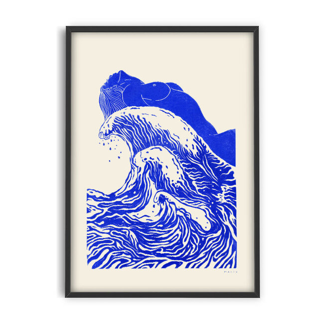 PSTR Studio Maliv - Vague | 30x40cm