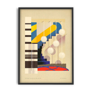PSTR Studio Sander Patelski - Maison d'Henri Delord 1972 30x40 cm
