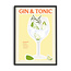 PSTR Studio Elin PK - Gin & Tonic | 30x40cm