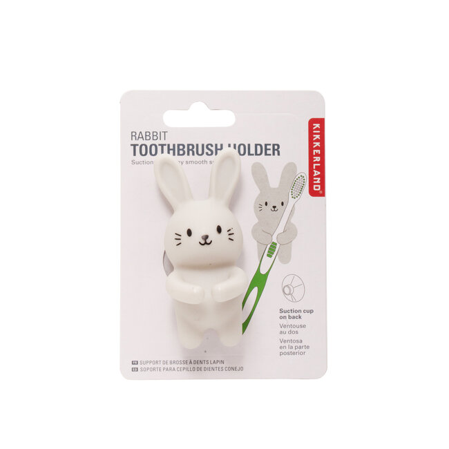 Kikkerland Rabbit toothbrush holder | Tandenborstelhouder