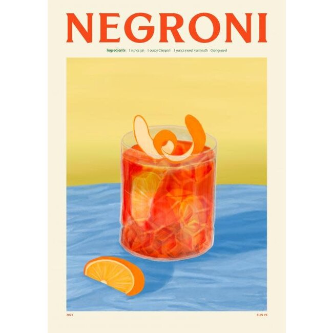 PSTR Studio Elin PK - Negroni | 30x40 cm