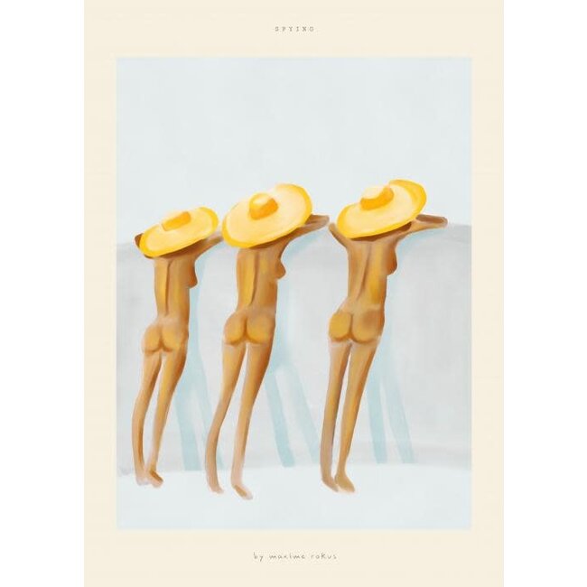 PSTR Studio Maxime - Spying | 30x40 cm