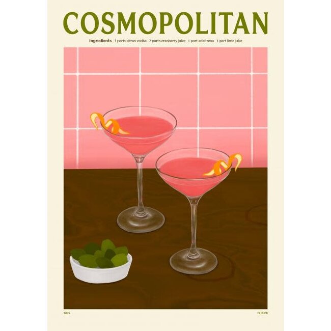 PSTR Studio Elin PK - Cosmopolitan | 30x40 cm