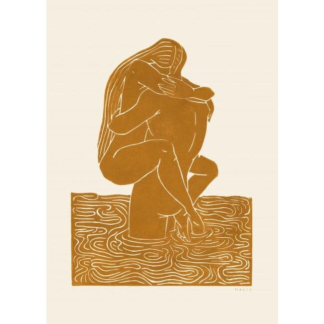 PSTR Studio Maliv  - one + one = Three | Jaune | 30x40 cm