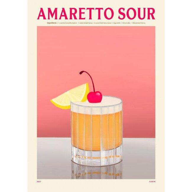 PSTR Studio Elin PK - Amaretto Sour | 30x40 cm
