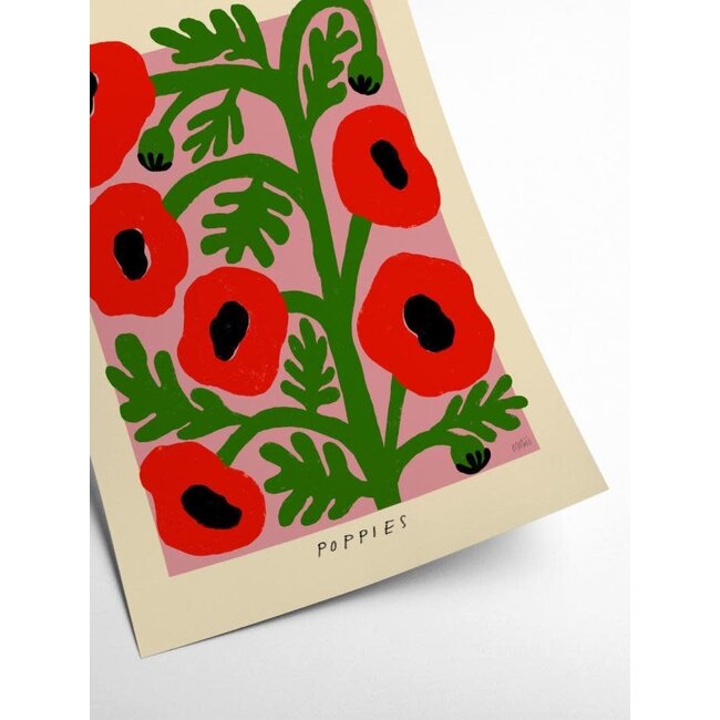 PSTR Studio Madelen - Poppies | 30x40 cm