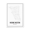 Wijck Nieuwe Westen | A4 Poster