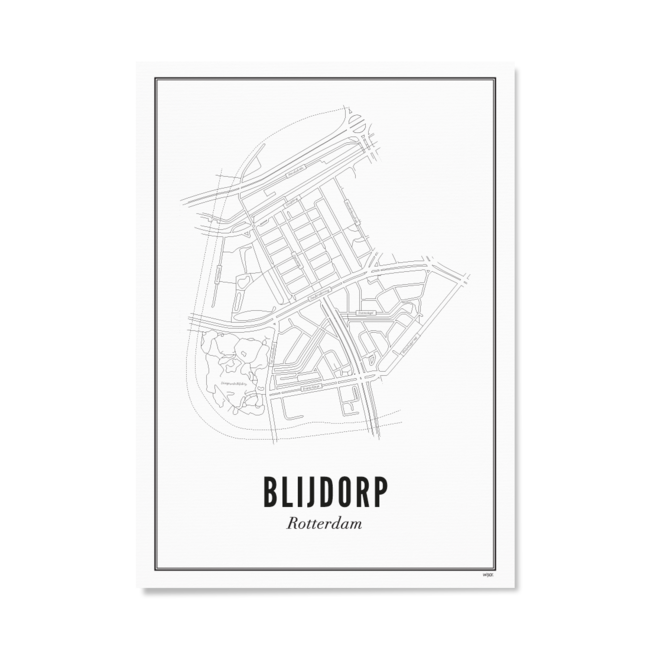 Wijck Blijdorp | 30x40 Poster