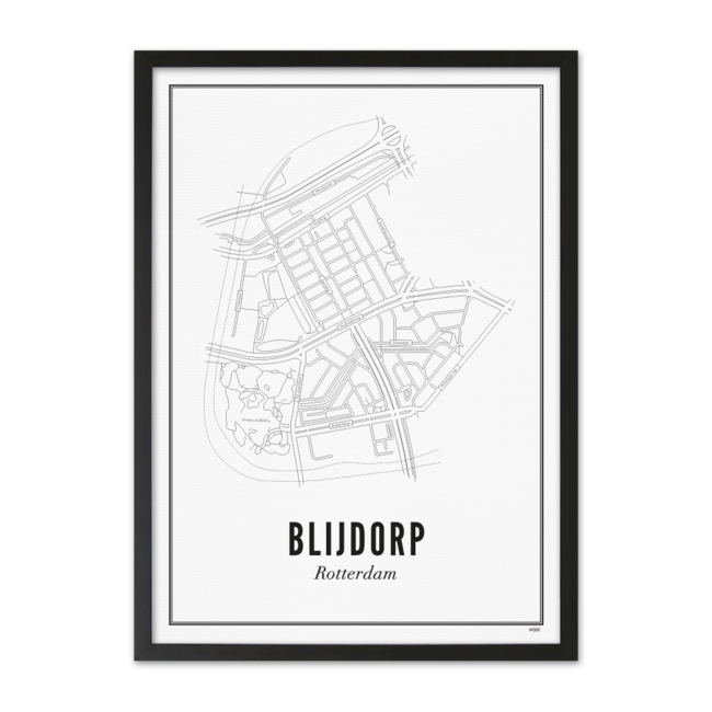 Wijck Blijdorp | 30x40 Poster