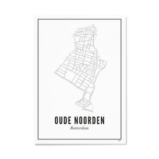 Wijck Oude Noorden | 30x40 Poster