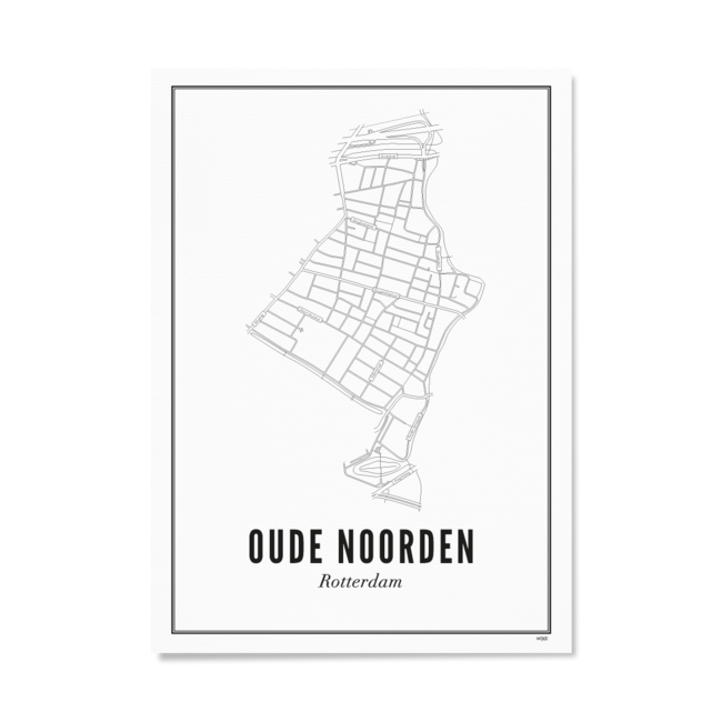 Wijck Oude Noorden | 30x40 Poster