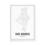 Wijck Oude Noorden | 30x40 Poster
