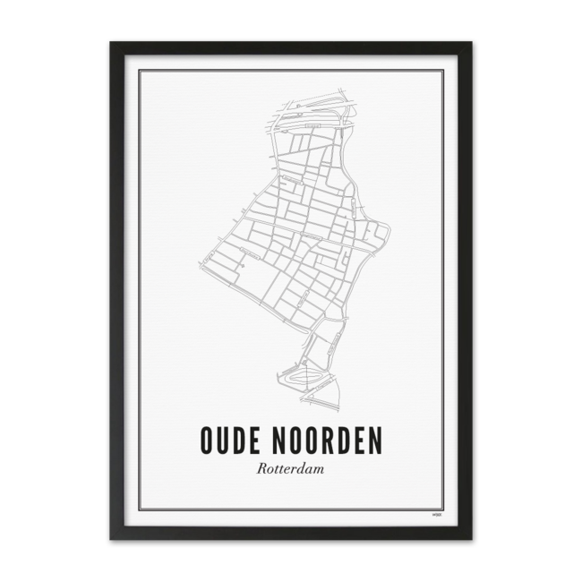 Wijck Oude Noorden | 30x40 Poster