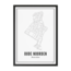 Wijck Oude Noorden | 30x40 Poster