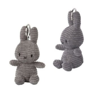Nijntje - Sleutelhanger | Corduroy Grey | 10 cm