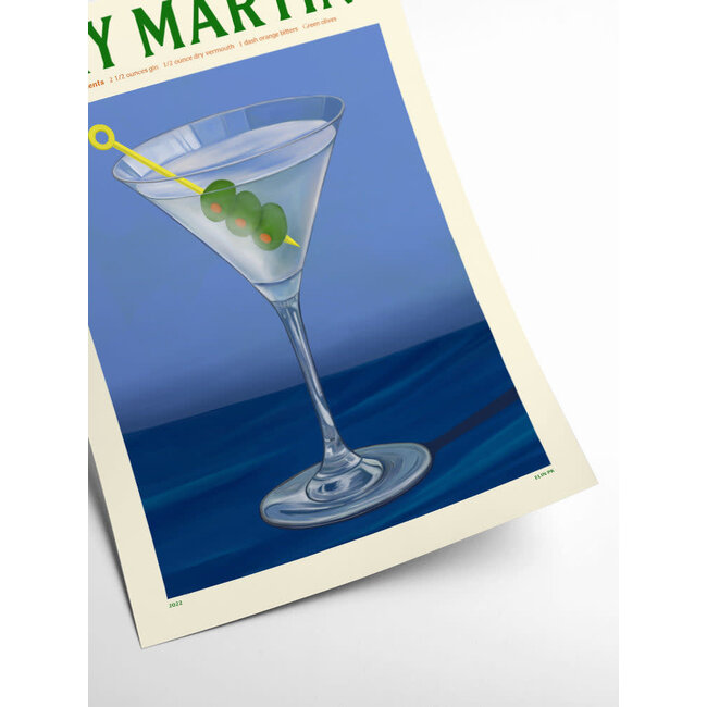PSTR Studio Elin PK - Dry Martini | 30x40 cm