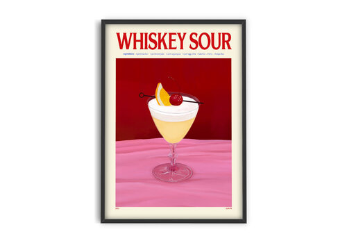 KKEC posters Elin PK - Whiskey Sour | 50x70cm