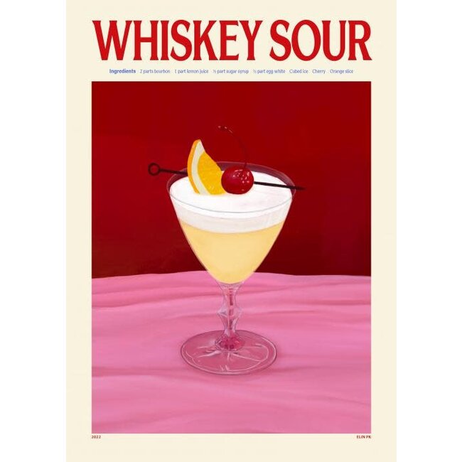 PSTR Studio Elin PK - Whiskey Sour | 50x70cm