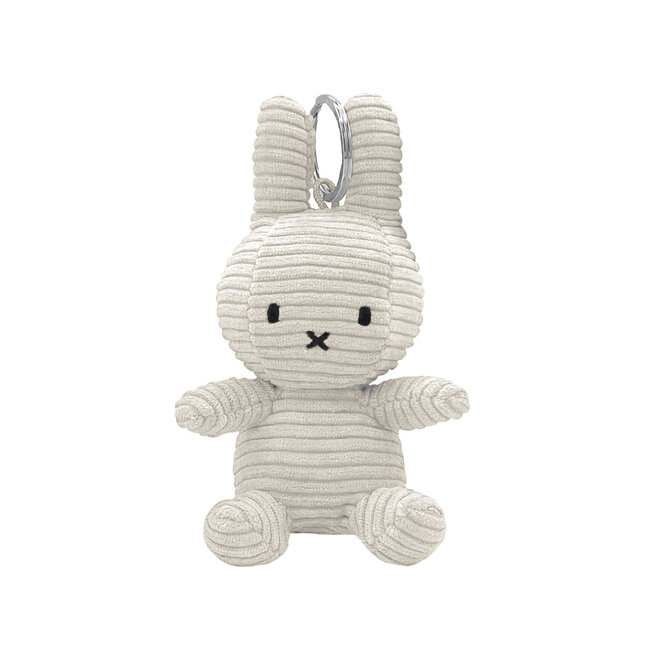 Nijntje Sleutelhanger Corduroy Offwhite 10 cm | Knuffel | Pluche