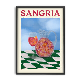 PSTR Studio Elin PK - Sangria | 30x40cm