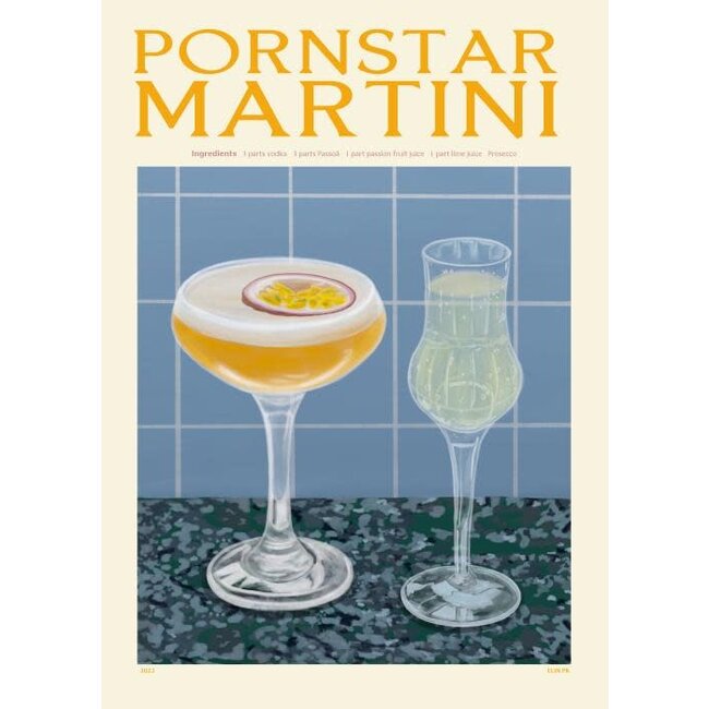PSTR Studio Elin PK - Pornstar Martini | 30x40cm
