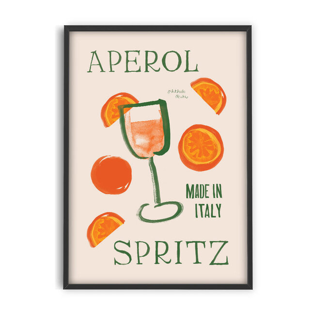 PSTR Studio Phthalo Ruth - Aperol Spritz | 30x40 cm