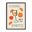 PSTR Studio Phthalo Ruth - Aperol Spritz | 30x40 cm