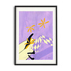 KKEC posters Elena Grib - Lets Surf | 30x40 cm