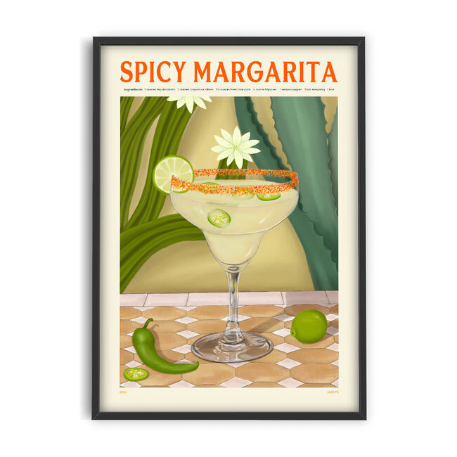 PSTR Studio Elin PK - Spicy Margarita | 30x40 cm