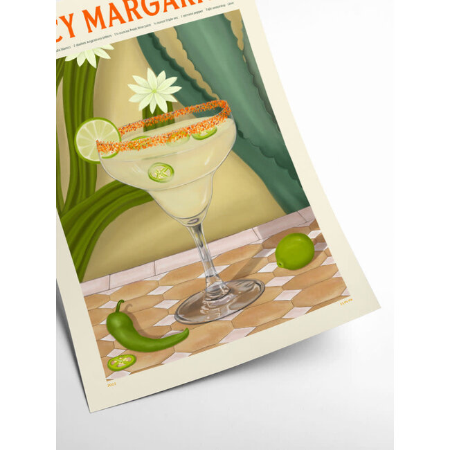 PSTR Studio Elin PK - Spicy Margarita | 30x40 cm