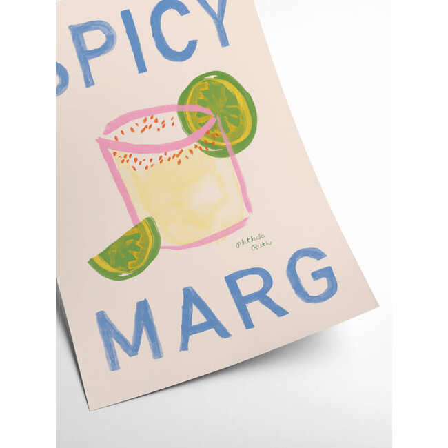 PSTR Studio Phthalo Ruth - Spicy Marg | 30x40 cm