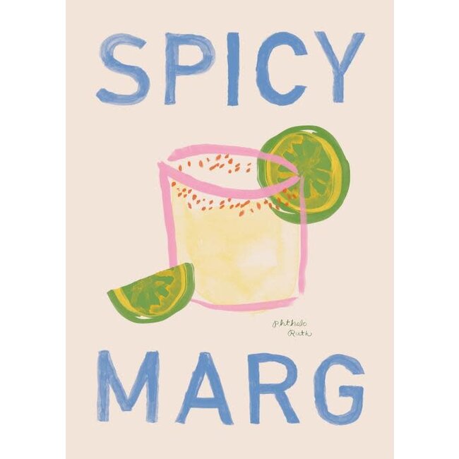 PSTR Studio Phthalo Ruth - Spicy Marg | 30x40 cm