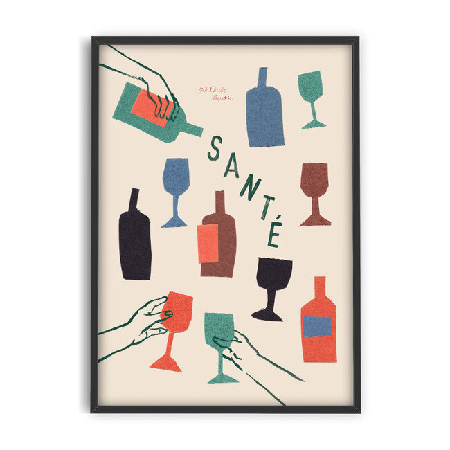 PSTR Studio Phthalo Ruth - Santé | Poster | Art Print | 30x40 cm