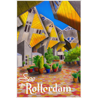 Louissons Rotterdam | Kubuswoningen | 60x40cm