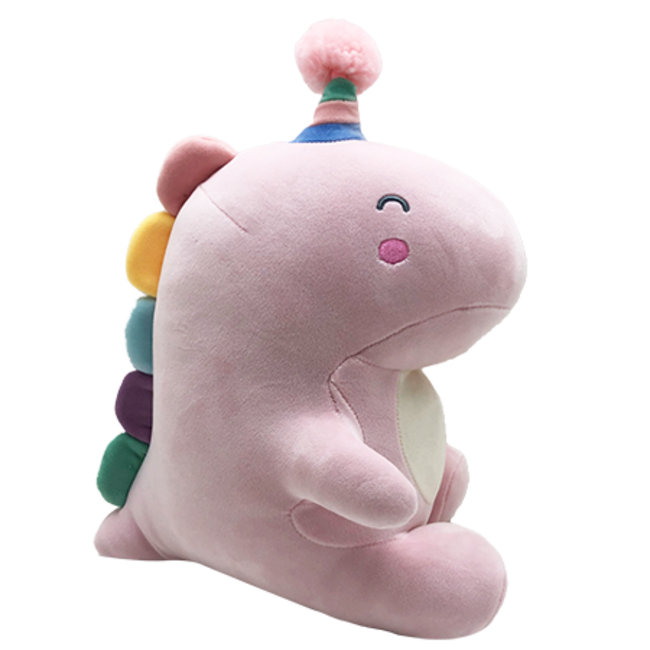 Kenji Yabu Large party Dino Pink | Knuffel | Pluche | Kenji