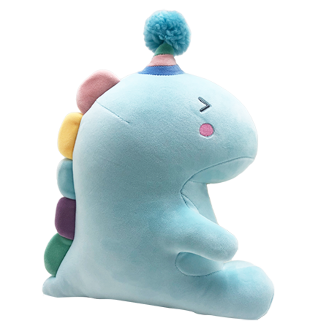Kenji Yaby Party Dino-blue | Knuffel | Pluche | Kenji