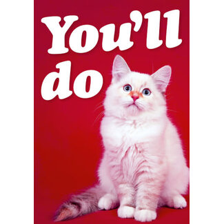 You'll do