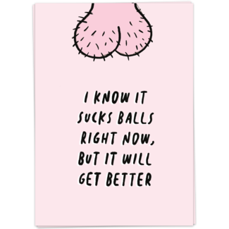 I know it sucks balls