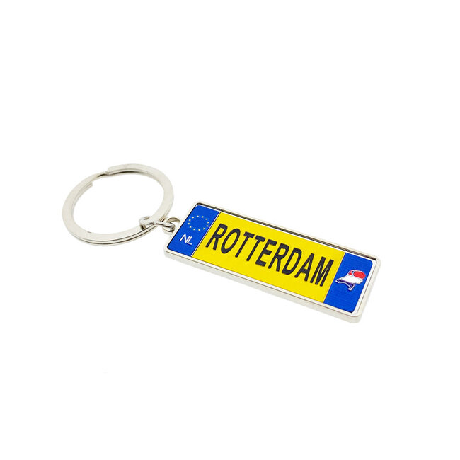 Sleutelhanger Rotterdam nummerbord