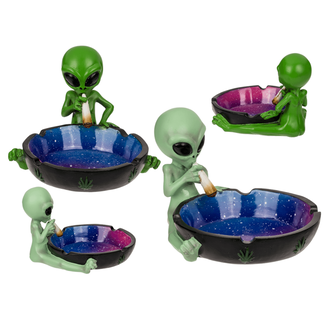 Ashtray Alien with joint | Asbak | Rook asbak