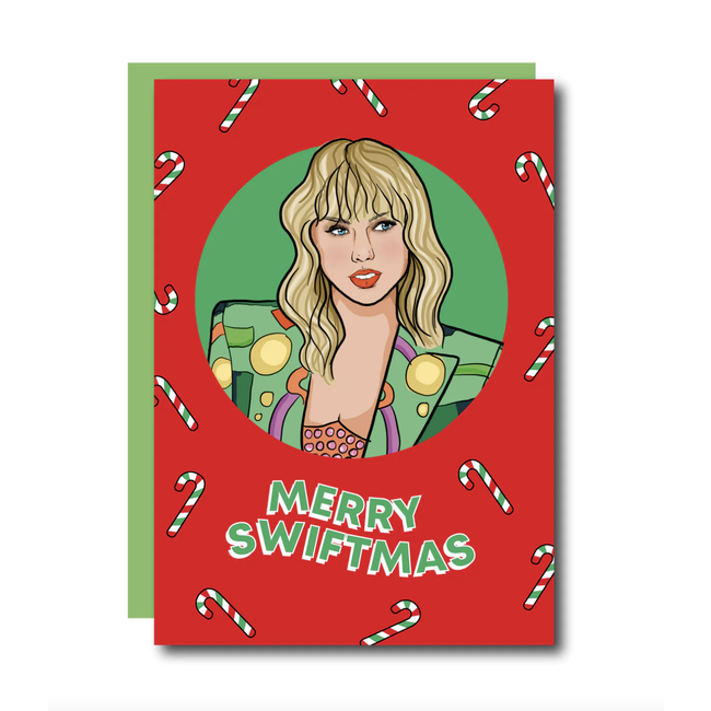 Studio Soph Swiftmas | Taylor Swift | Kerstkaart | Studio Soph