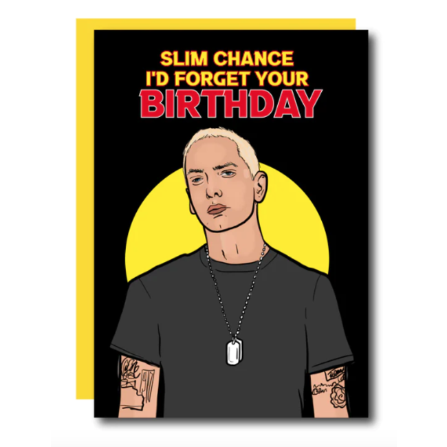 Studio Soph Slim chance | Eminem | Verjaardagskaart | Studio Soph