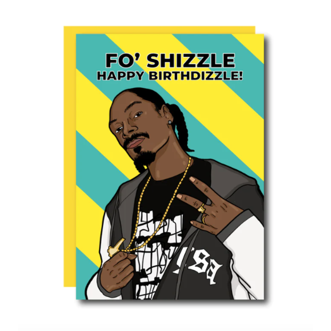 Studio Soph Fo' Shizzle card | Verjaardagskaart | Studio Soph
