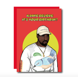 Studio Soph Kanye believe card