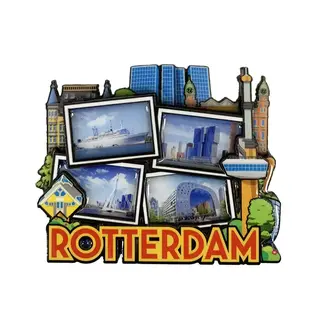 Magneet schilderijtjes Rotterdam nieuw